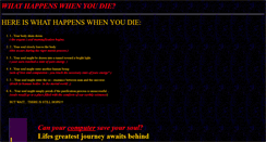 Desktop Screenshot of heaven.internetarchaeology.org
